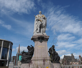 King Edward VII statue in Aberdeen