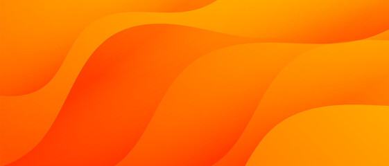 abstract orange banner background. dynamic effect. futuristic technology style. vector illustration