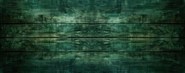 "Dark Green Symmetrical Wood Texture"