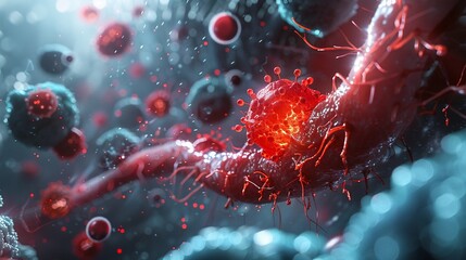 Depict the transportation of fat-soluble vitamins through the Red cellstream via lipoproteins in an X-ray style.