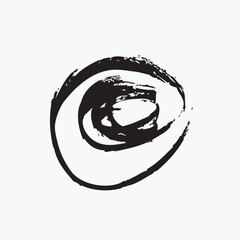 grunge background vector circle texture