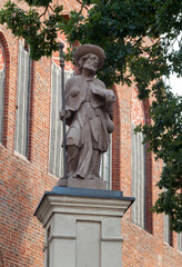 Saint James statue in Torun