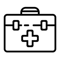 Obraz premium Wanda medical linear Icon pack