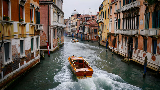 A gondola ride is a great way to see the city from a different perspective.