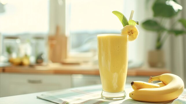 banana smoothie with banana