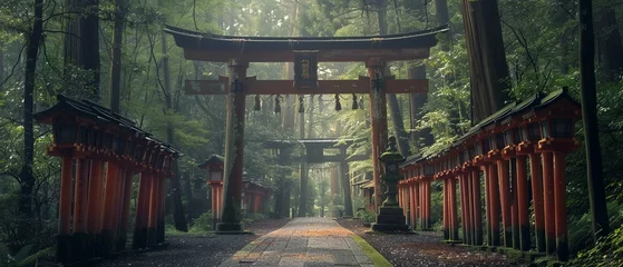  Traditional Japanese Torii Gate © Naila