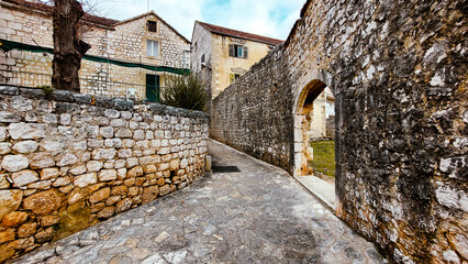 Fototapeta na wymiar Altstadt von Imotski in Kroatien 