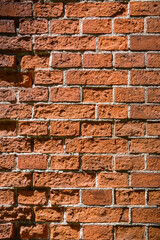 red brick wall texture grunge background 1
