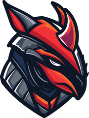 Obraz premium Esport vector logo armadillo, armadillo icon, armadillo head, vector. Armadilo Animal vector cartoon illustration.