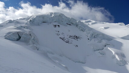 Hob&auml;rggletscher im Schweizer Wallis
