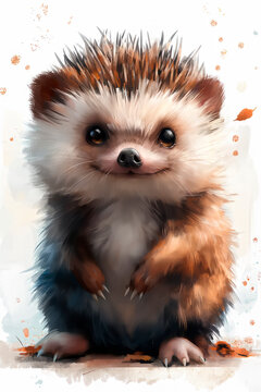 lustige Igel 
