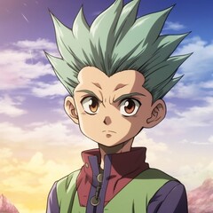 Komugi from the Anime Hunter x hunter