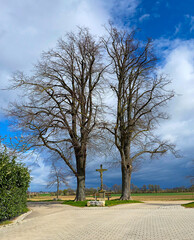 Obraz premium Biengen_Wegkreuz_5678