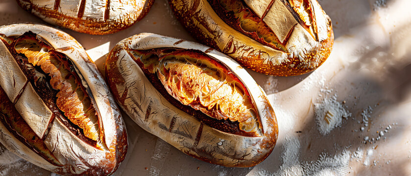 Bread food, freshness gourmet