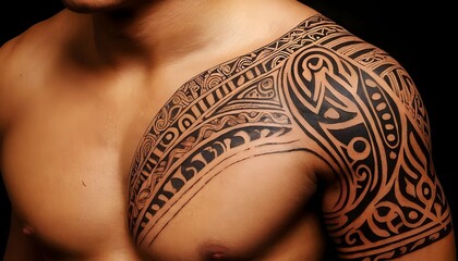 Traditional Maori Tattoos Cultural Heritage - obrazy, fototapety, plakaty