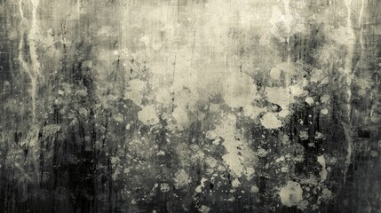 Fototapeta premium A grainy, gritty texture background with a distressed look in shades of black and white.