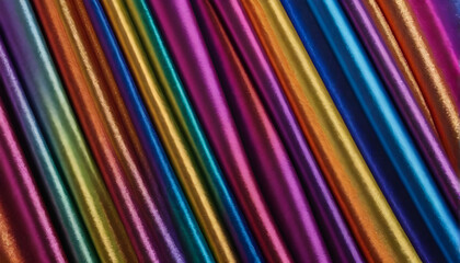 Rainbow colour glitter  silk Fabric For Christmas, wedding, birthday, valentine  background 