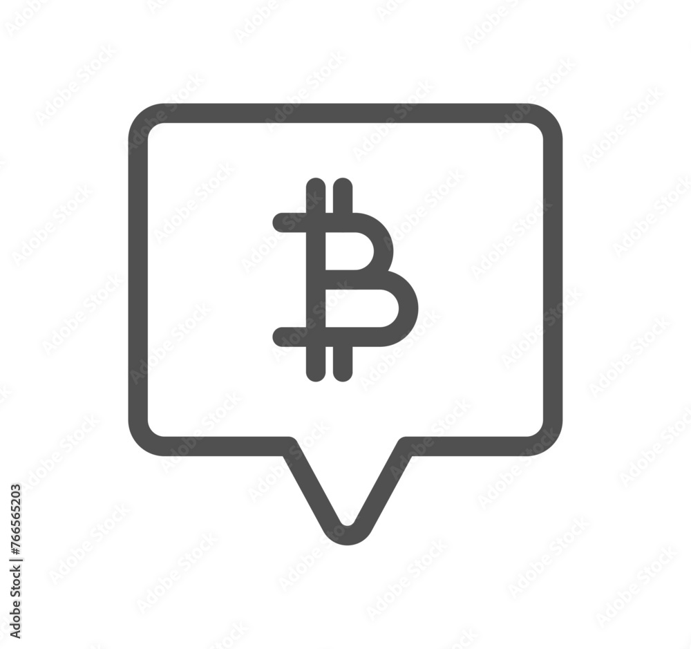 Poster money and payment method related icon outline and linear vector.