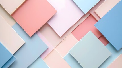 colorful square shape background presentation design generative ai
