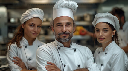 Technologically modern kitchen, center screen in the middle,generative ai