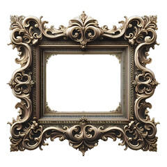 Decorative frame. Antique decorative frame
