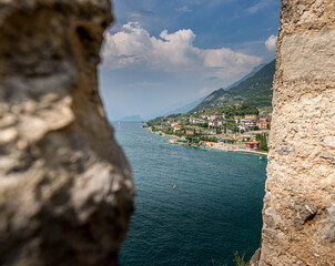 Malcesine, Verona, Veneto, italy, lago di garda,