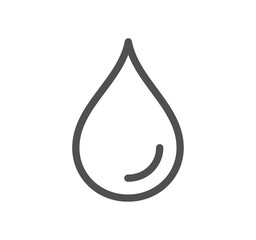 Water related icon outline and linear vector.
