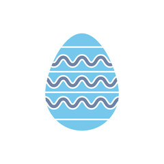 Easter eggs concept line icon. Simple element illustration. Easter eggs concept outline symbol design.