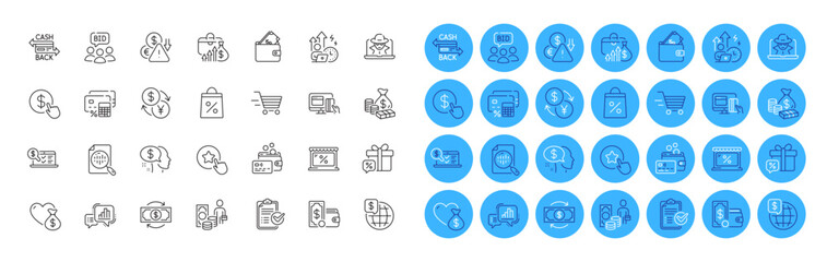 Difficult stress, Fraud and Pay line icons pack. Graph chart, Deflation, Delivery shopping web icon. Money change, Online accounting, Analytics chart pictogram. Buy currency. Vector