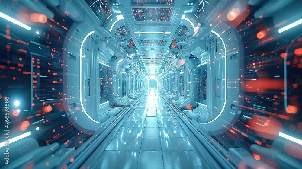 Aufkleber futuristic background. generative ai.