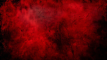 old red christmas background, vintage grunge dirty texture, distressed weathered worn surface, dark black red paper, horror theme