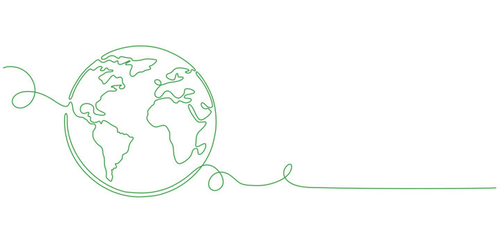 recommend clip art: Earth line art style vector illustration, Earth day line art illustration, environment day line art vector illustration	