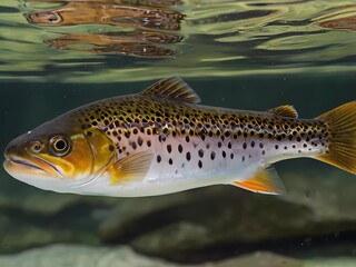 Fototapeta premium fish in aquarium