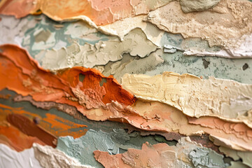 Fototapeta premium A close-up of an abstract background inspired by the stunning landscapes of China.