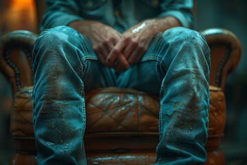 A therapist provides therapy, but with unresolved trauma, projecting their own issues onto their clients, hindering progress. Generative Ai.