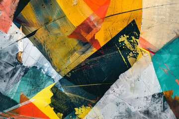 A close-up of an abstract background that captures the essence of French art.
