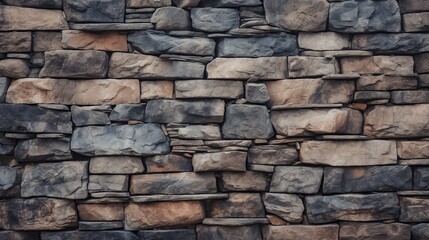 Obraz premium Old rock or stone wall texture abstract background.