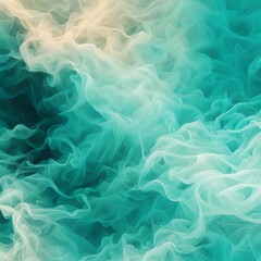 Obraz premium Turquoise Smoke