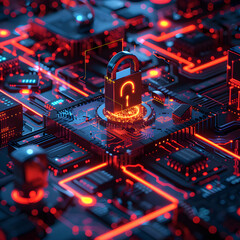 Cybersecurity, Office Work. Generative AI