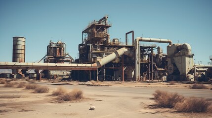 Deserted Industrial Site