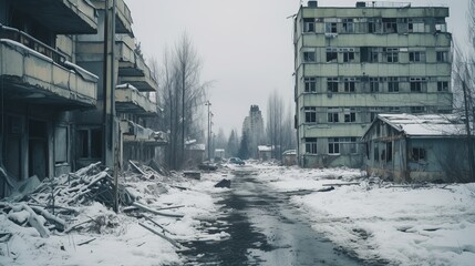 Frozen Time in Abandoned Soviet-era Towns