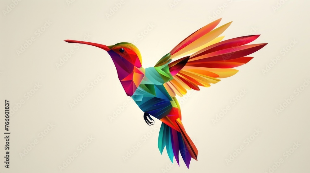 Canvas Prints A vibrant bird soaring through the sky. Ideal for nature-themed designs