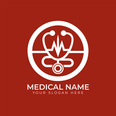 Health Care logo design template
