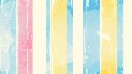 Candy stripe pattern in sweet, sugary colors