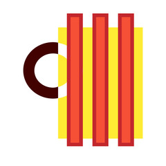 Circus feast colored icon pack