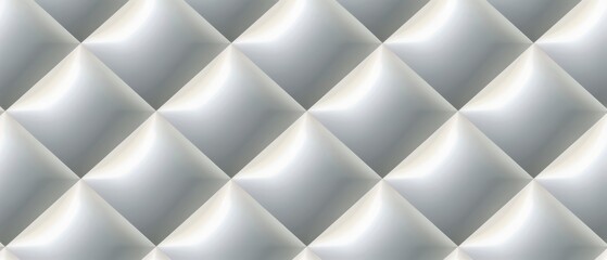 Fototapeta na wymiar Close Up of White Diamond Pattern