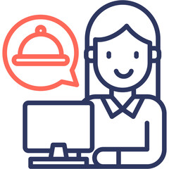 Receptionist Icon