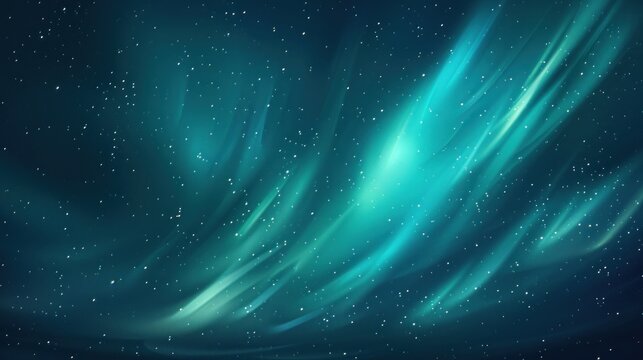 Abstract illustration aurora borealis lights texture background. AI generated image