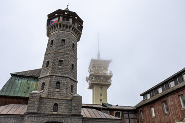 Auf dem Keilberg im Erzgebirge