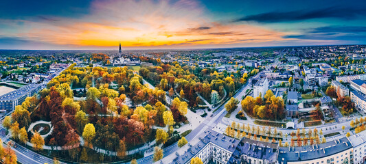 Jasna Gora - Czestochowa - Poland - View from the drone	
